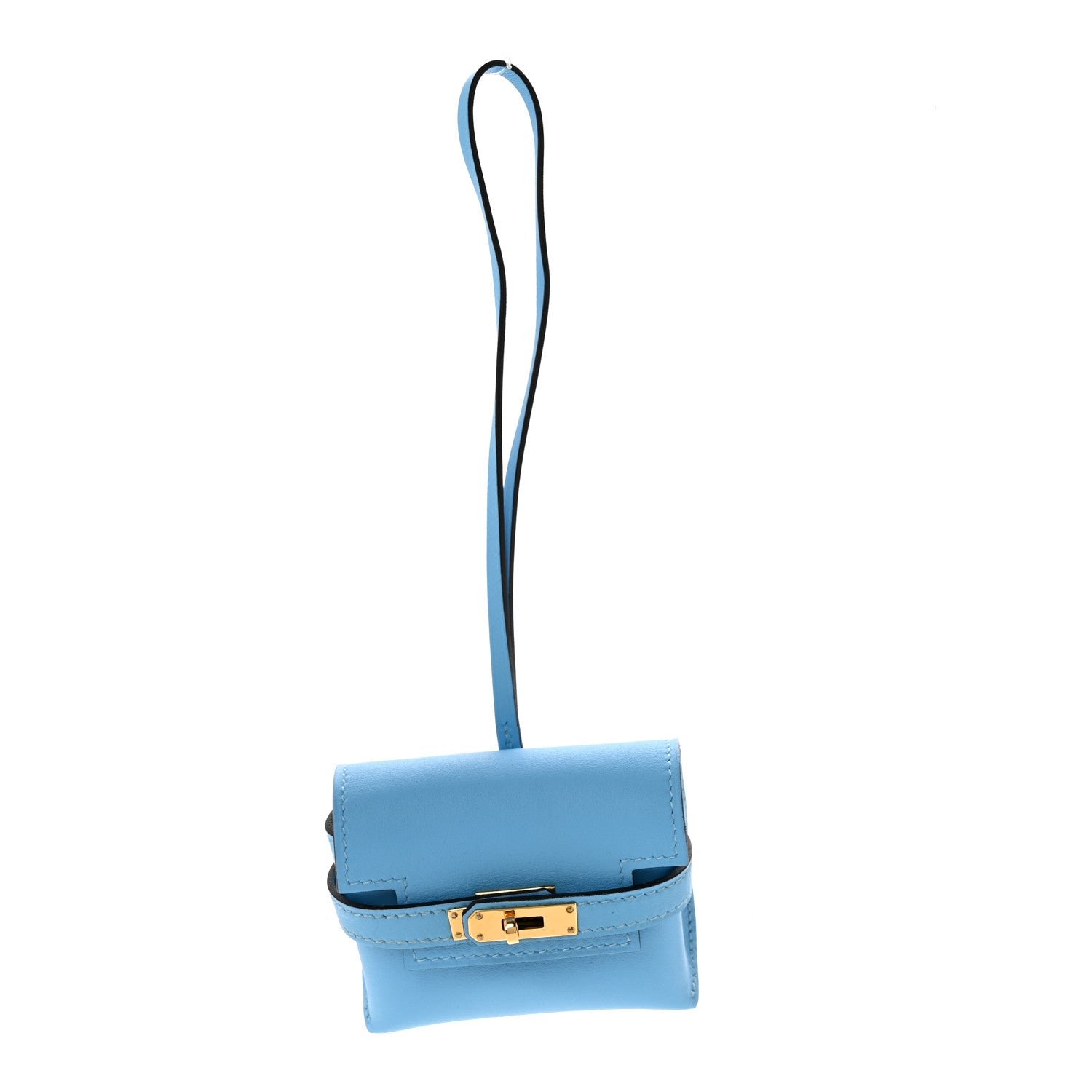 Hermes Swift Kelly Festival Bag Charm Celeste