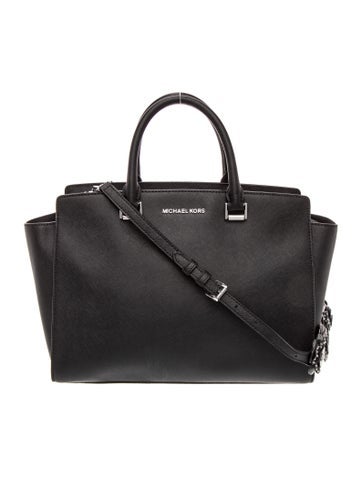 Michael Kors Leather Top Handle Bag