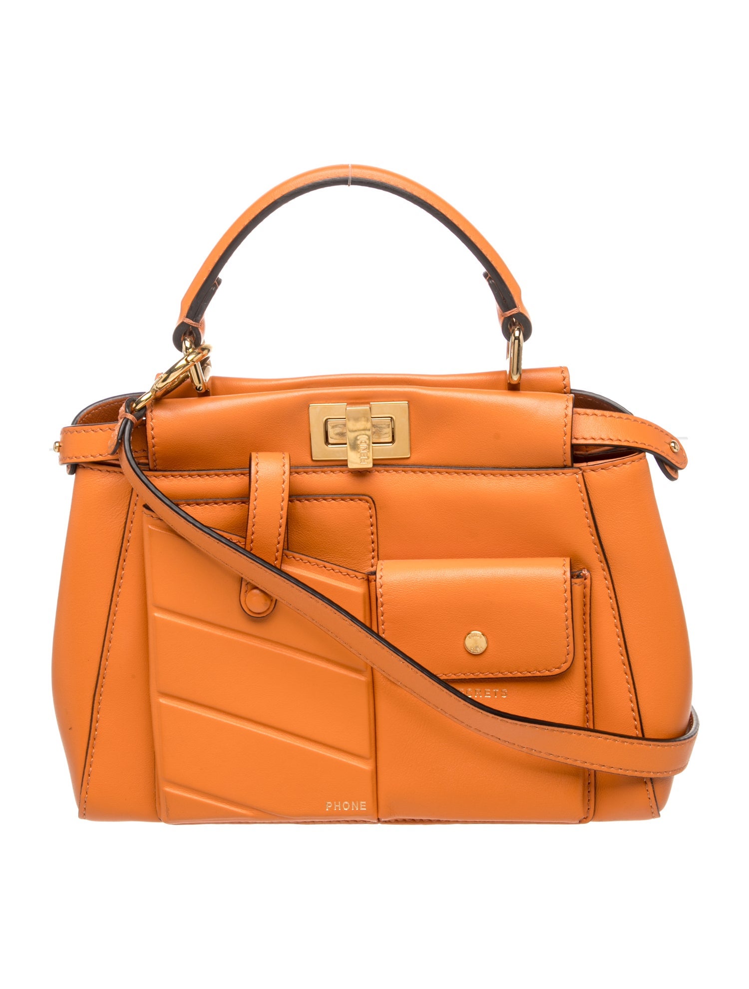 Leather Peekaboo Mini