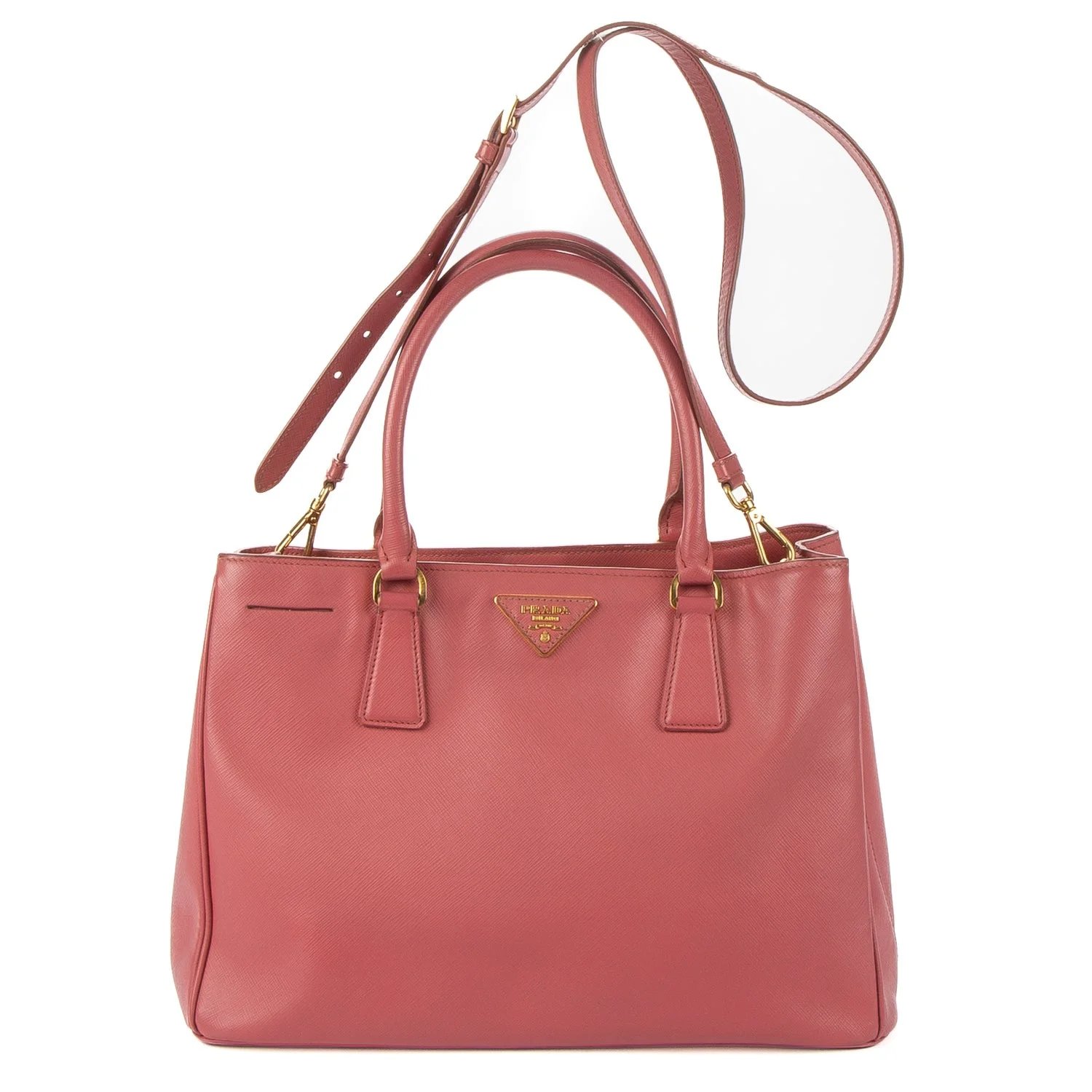 Leather Medium Galleria Tote