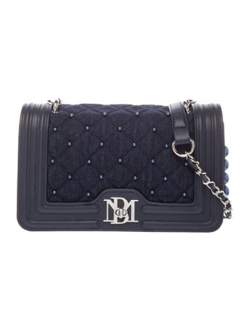 Badgley Mischka Denim Crossbody Bag