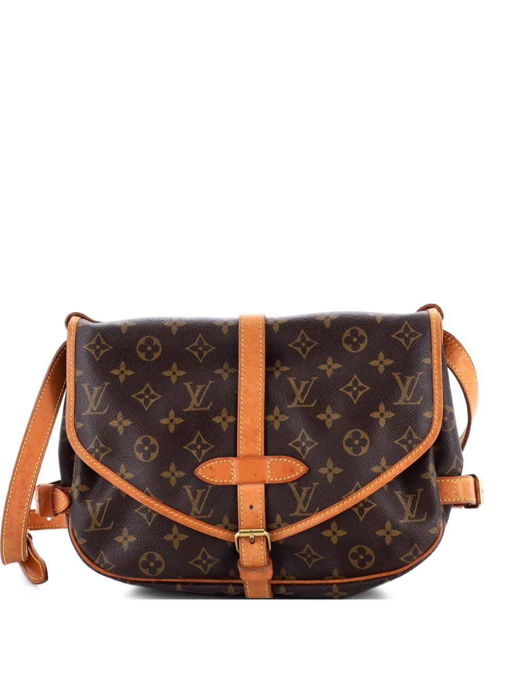 Louis Vuitton Saumur Handbag Monogram Canvas 30 crossbody bag