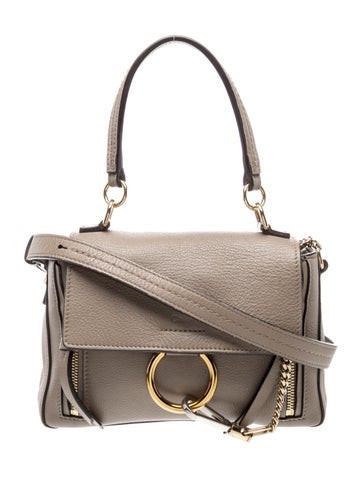 Leather Top Handle Bag