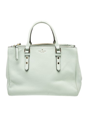 Leather Top Handle Bag