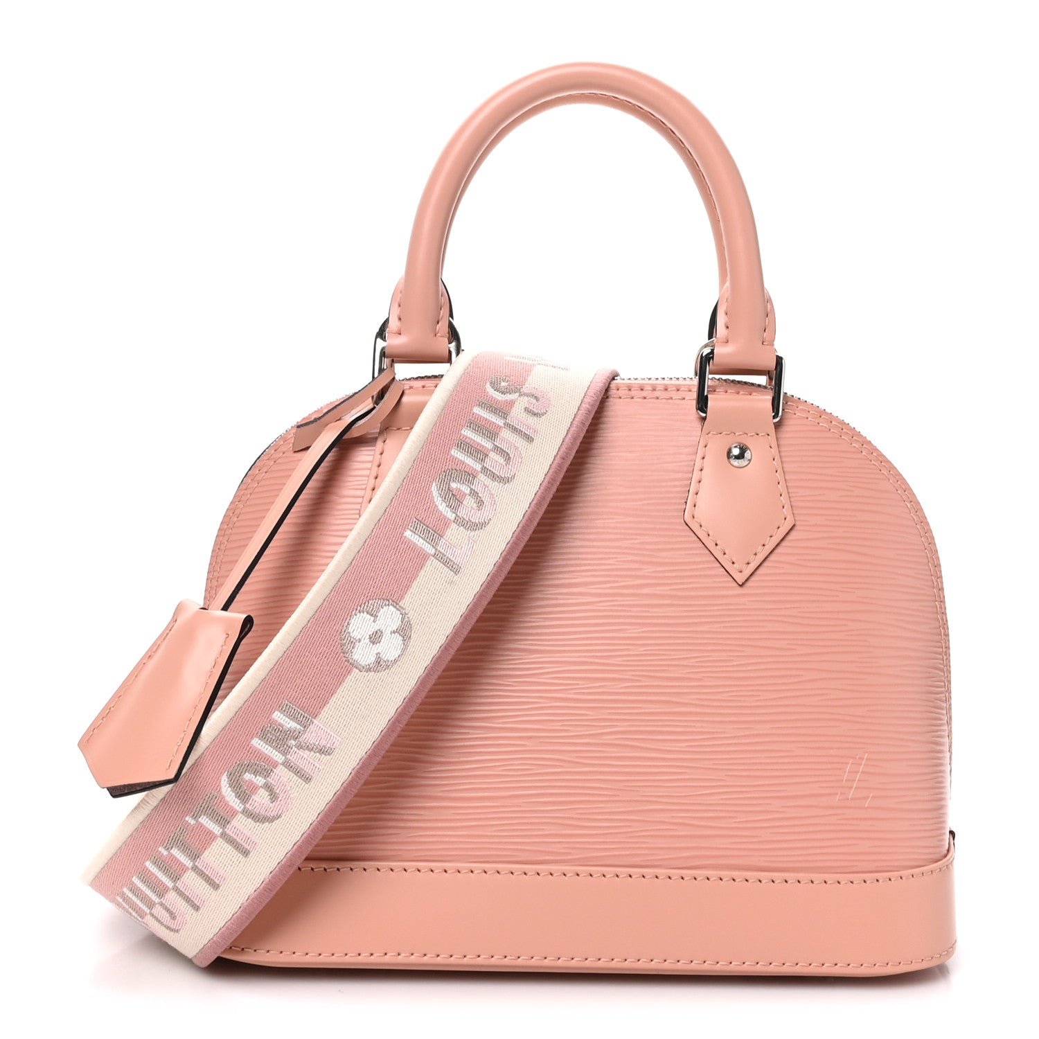 Louis Vuitton Epi Jacquard Alma BB Rose Trianon