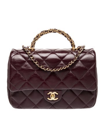 Top Handle Flap Bag