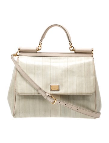 Dolce & Gabbana Eel Skin Miss Sicily Large