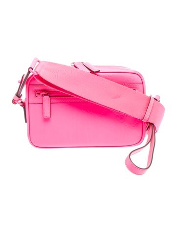 GG Embossed GG Signature Messenger Bag Small