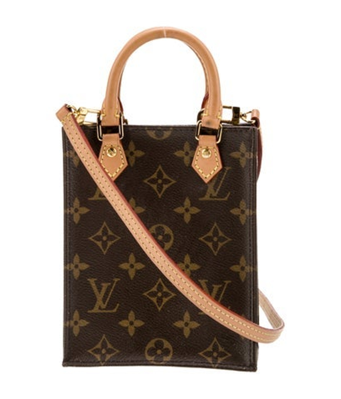 Louis Vuitton Vuitton Lv Monogram Sac Plat Petit