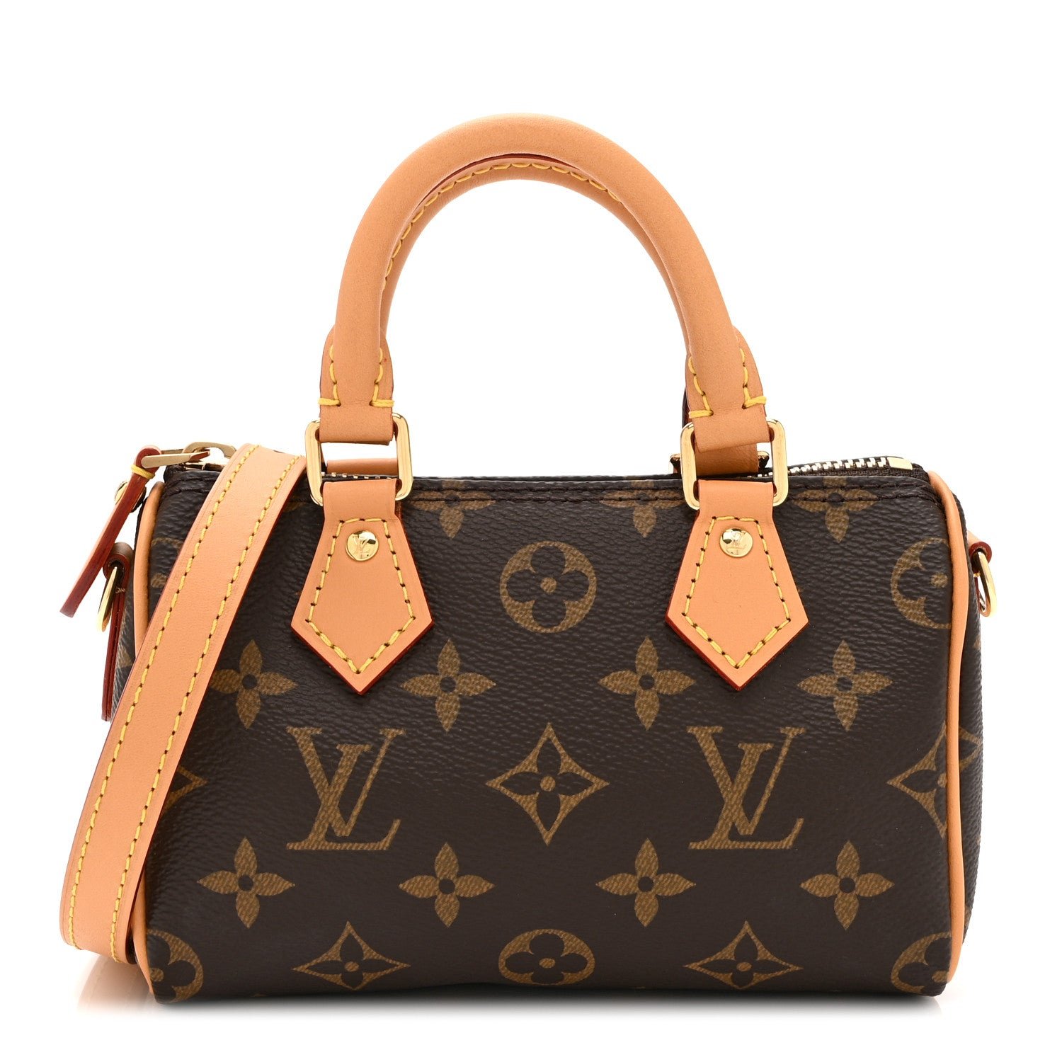 Louis Vuitton Monogram Nano Speedy Bandouliere