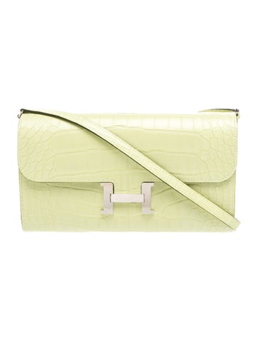 Hermes Matte Alligator Constance To Go