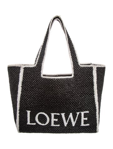 Loewe Raffia Tote 2023