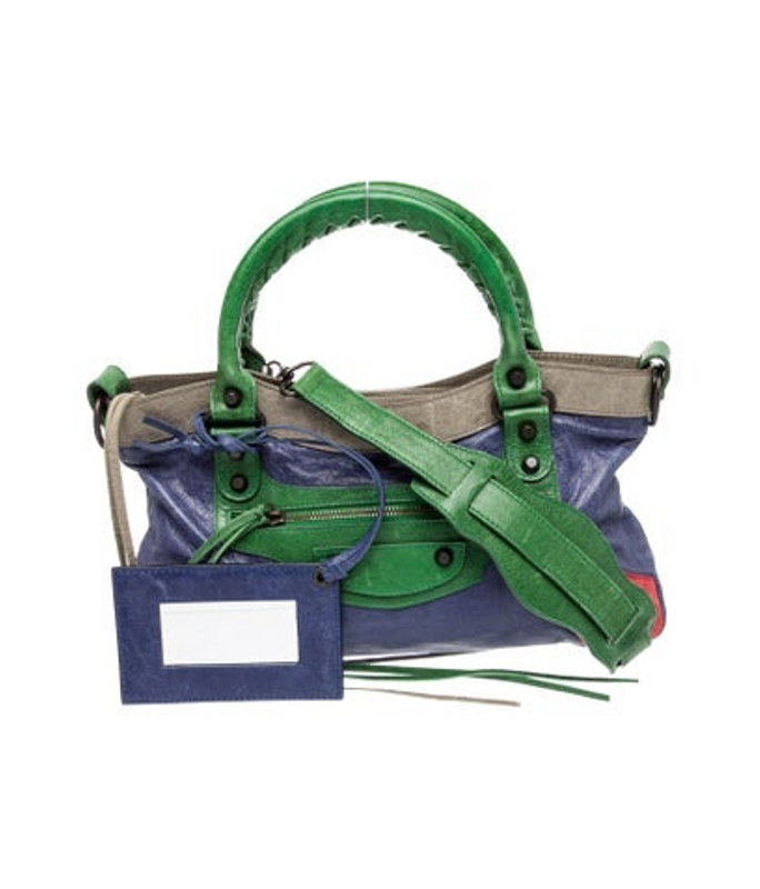 Balenciaga Leather Motocross Classic City