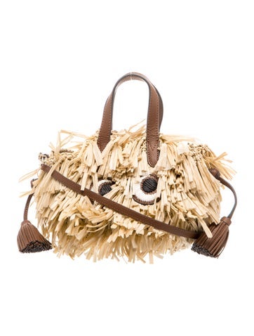 Straw Bucket Bag