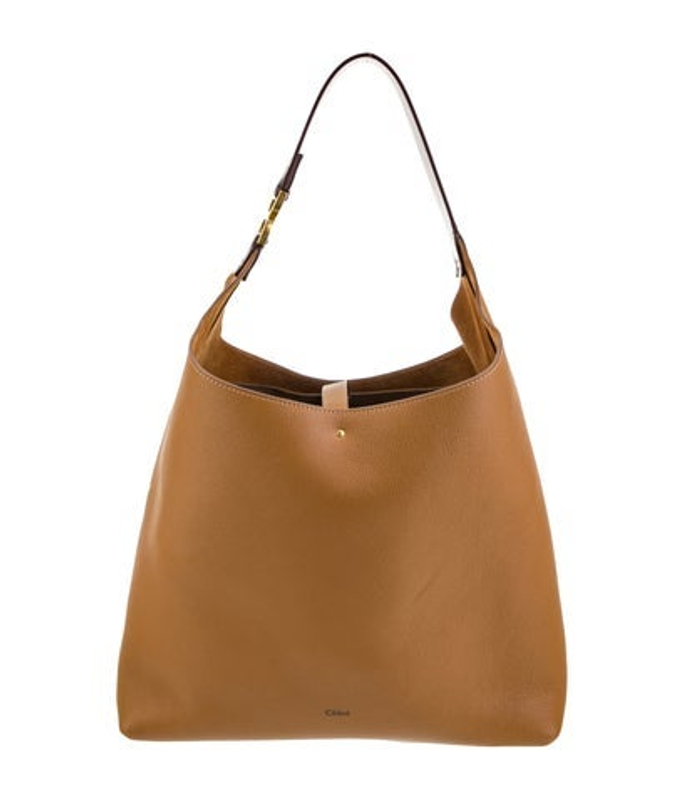 Chloe Leather Bucket Bag