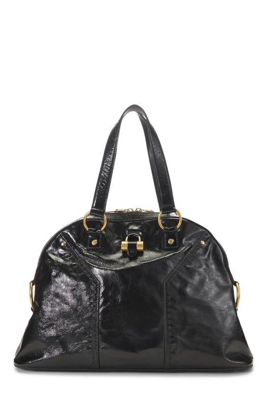 Black Patent Leather Muse Large