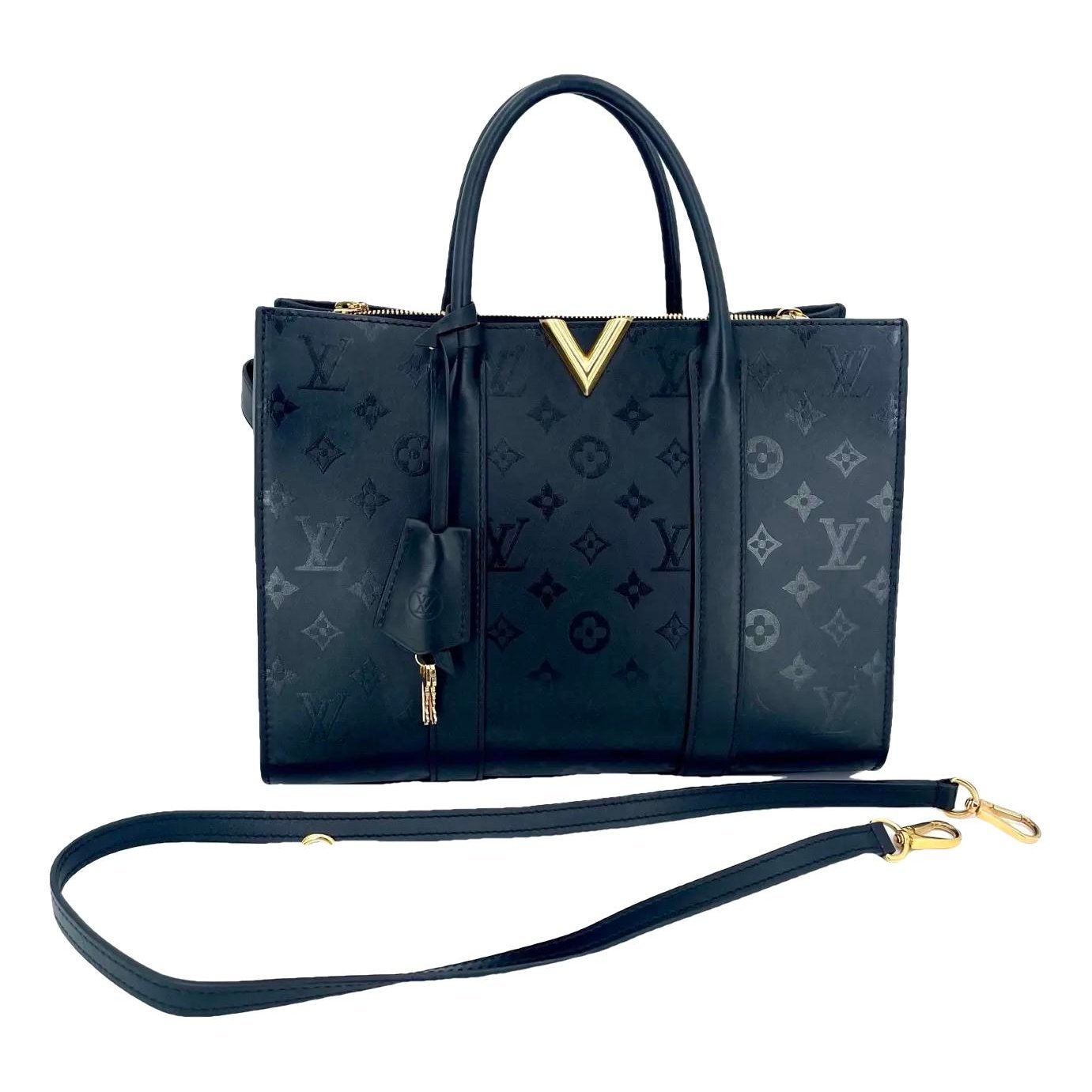 Very Zipped Tote leather crossbody bag