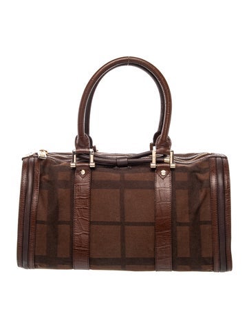 Canvas Top Handle Bag