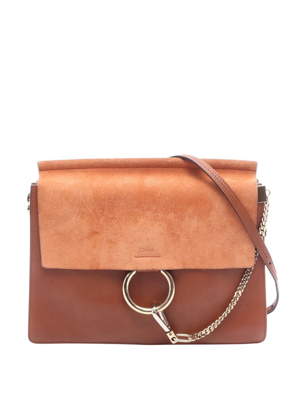 2010-2026 Medium Calfskin and Suede Faye crossbody bag