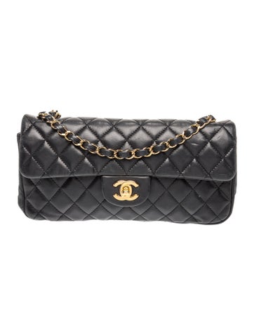 Quilted E/W Flap Bag
