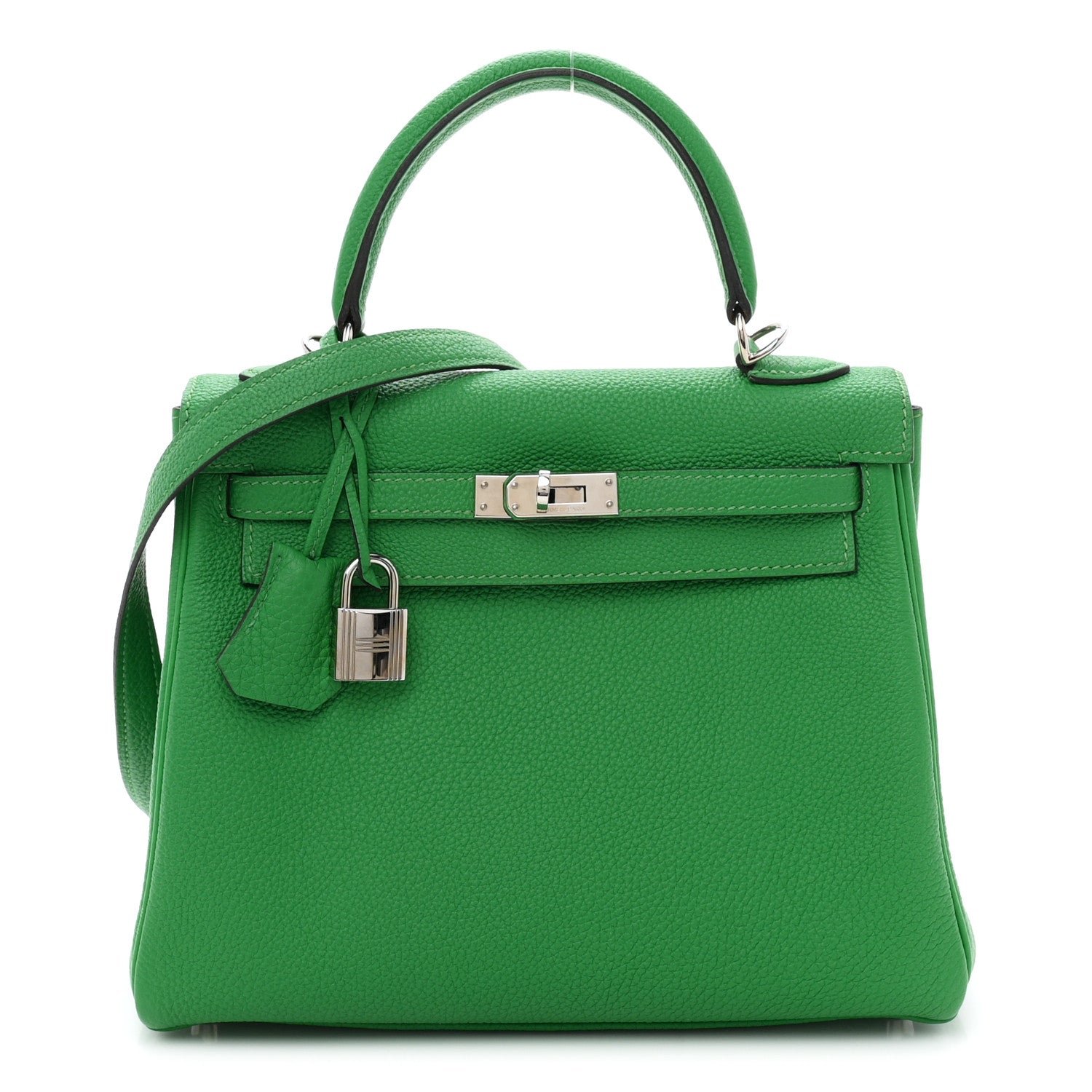 Hermes Togo Kelly Retourne 25 Bambou