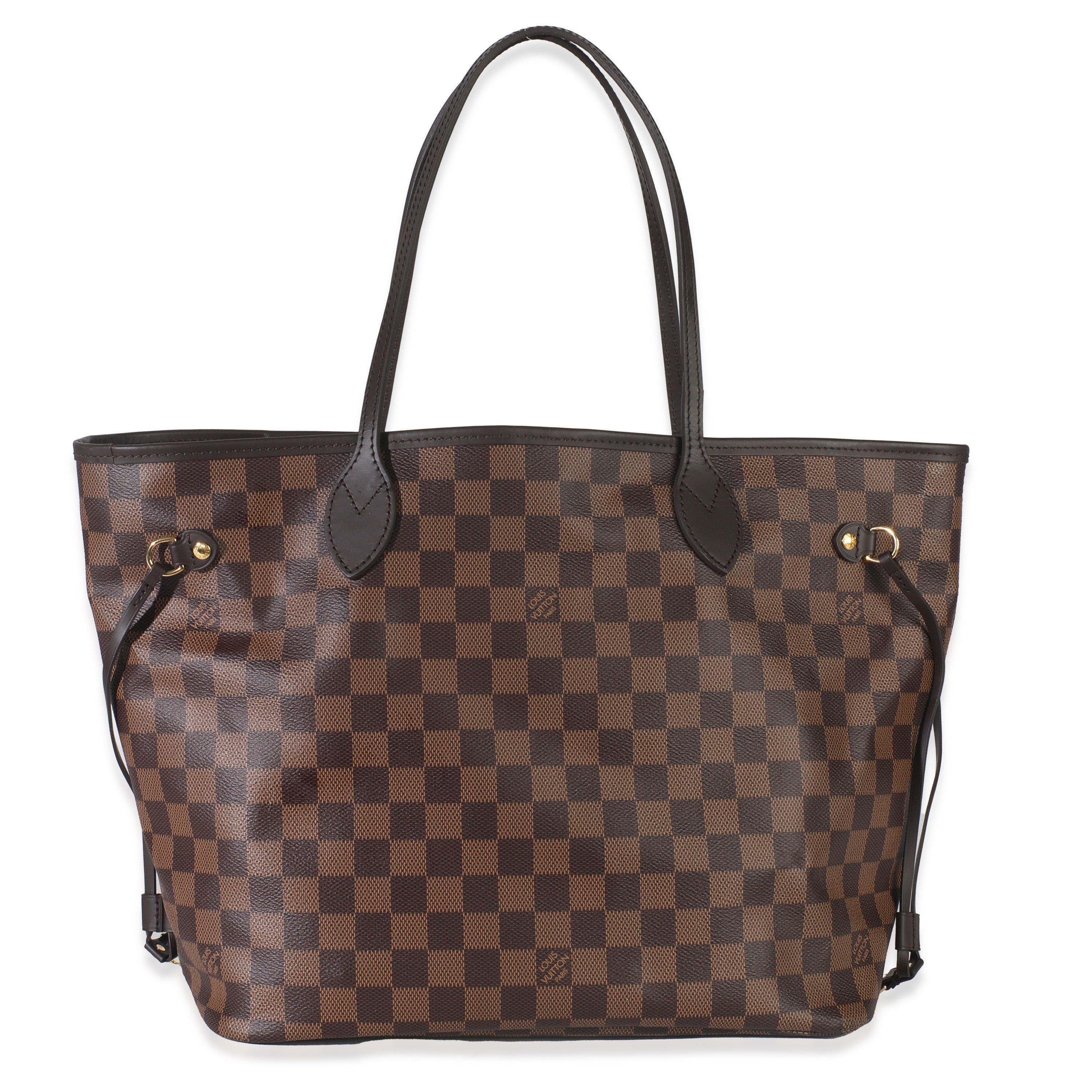 Louis Vuitton Cherry Damier Ebene Canvas Neverfull MM