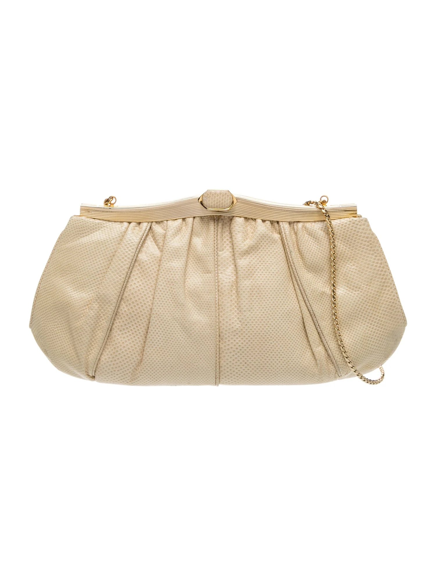 Snakeskin Clutch
