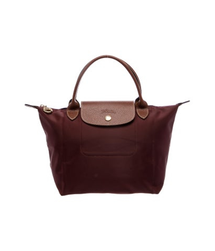 Longchamp Nylon Top Handle Bag