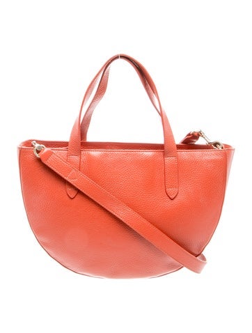 Leather Top Handle Bag