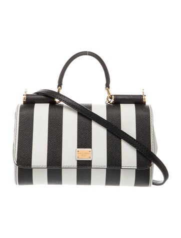 Dolce & Gabbana Leather Crossbody Bag w/ Tags