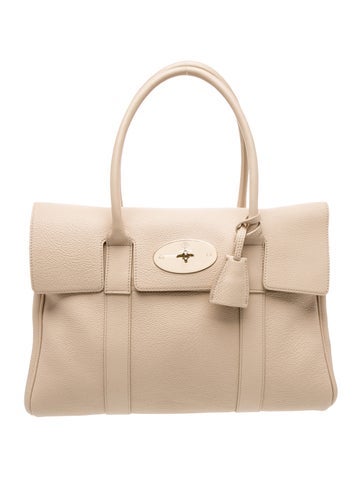 Leather Top Handle Bag