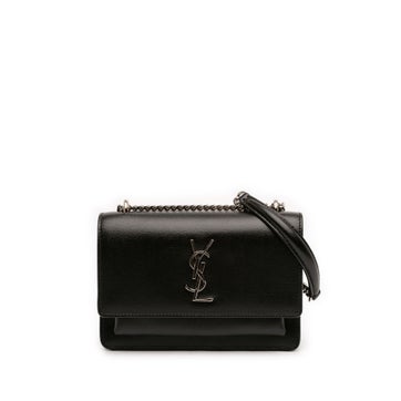 Calf Leather Mini Leather Monogram Sunset Wallet on Chain