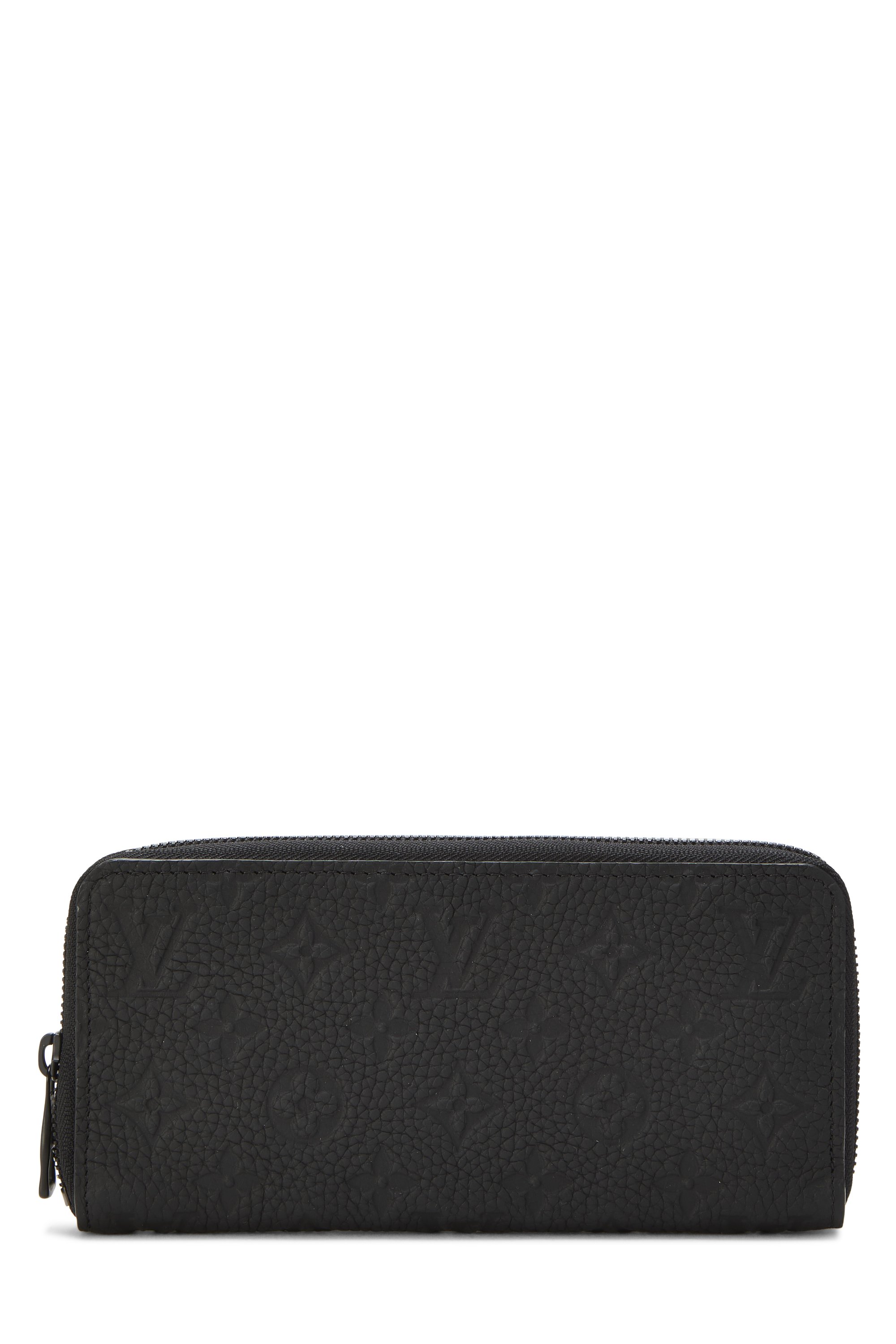 Black Monogram Taurillon Zippy Horizontal Wallet