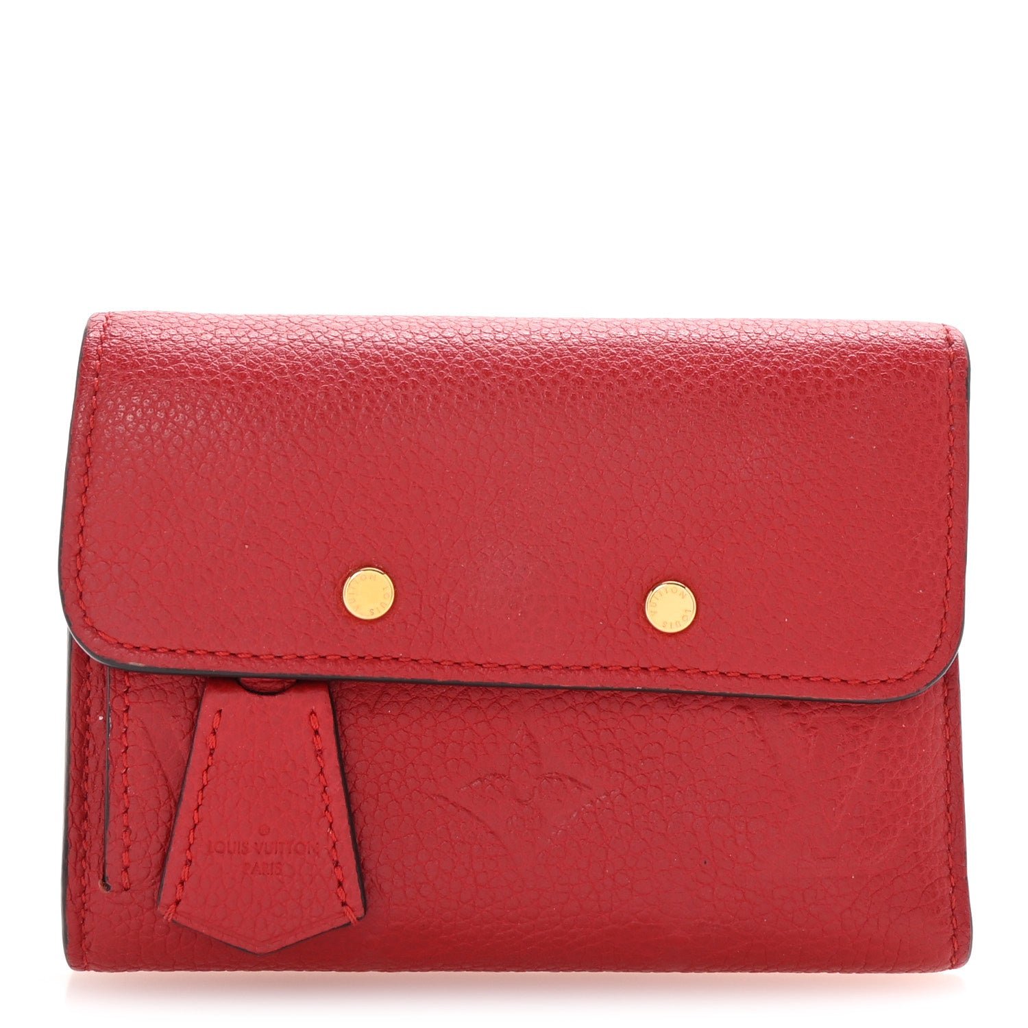 Louis Vuitton Empreinte Pont-Neuf Compact Wallet Cherry