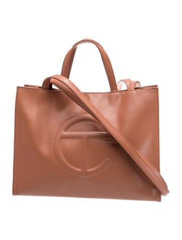 Vegan Leather Shopping Bag Medium