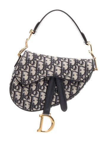 Oblique Jacquard Saddle Mini