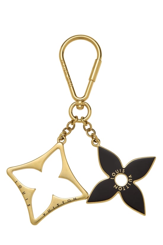 Gold & Brown Puzzle Bag Charm