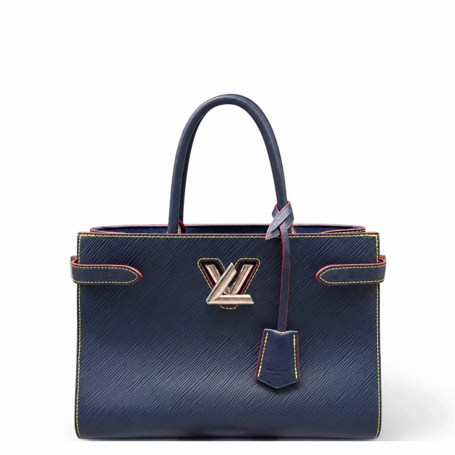 Epi Leather Twist Tote