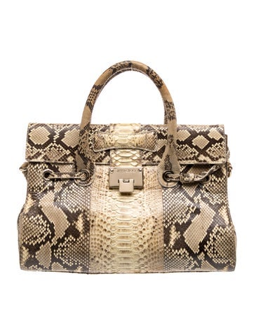Python Top Handle Bag