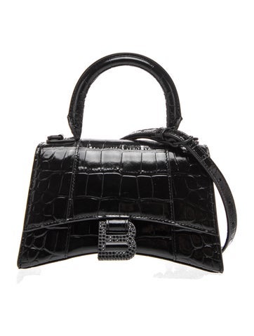 Embossed Leather Hourglass XS