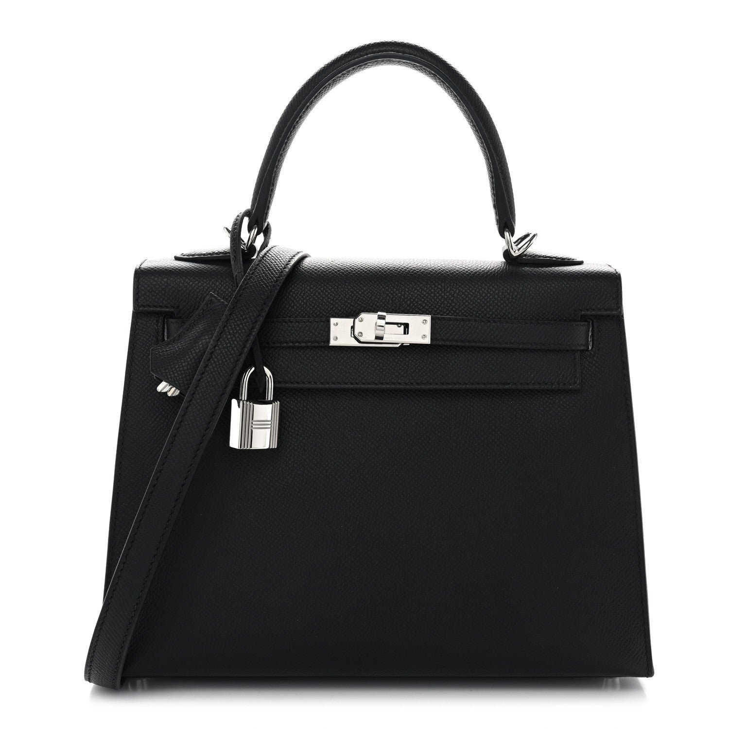 Hermes Epsom Kelly Sellier 25 Black