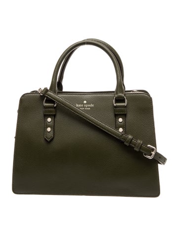 Leather Top Handle Bag