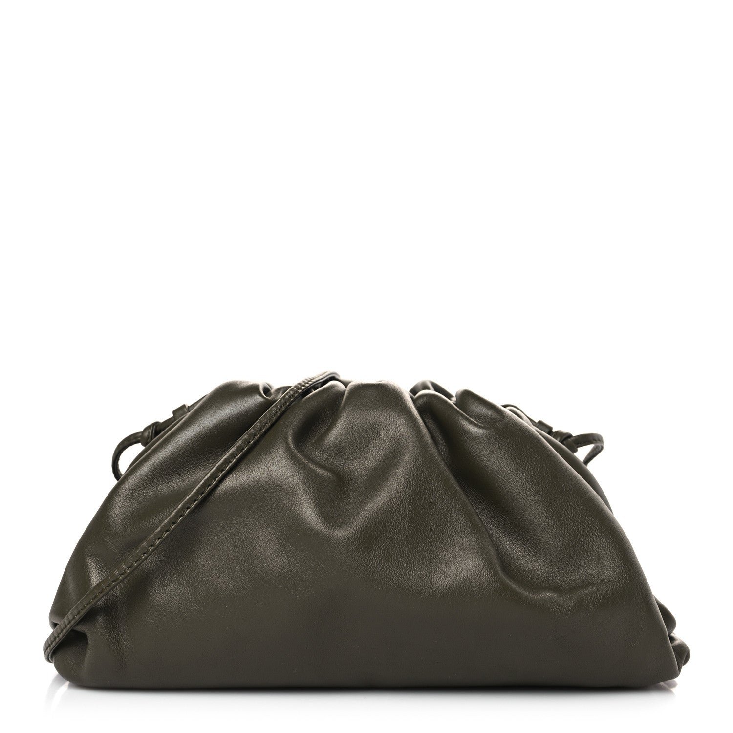 Bottega Veneta Butter Calfskin The Mini Pouch Mustard