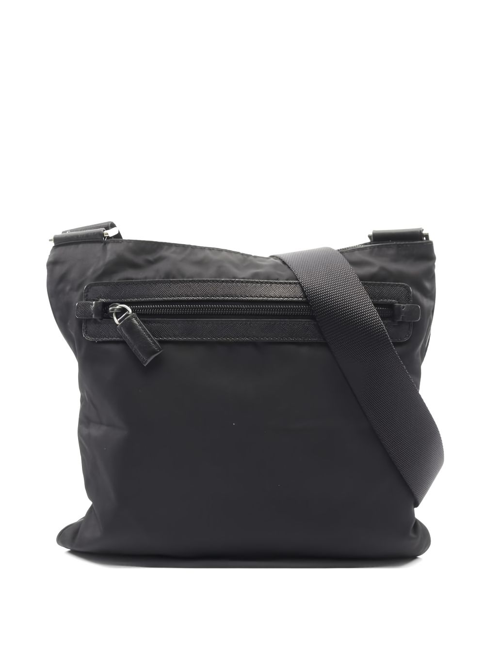 2010s Viaggio leather-trim shoulder bag