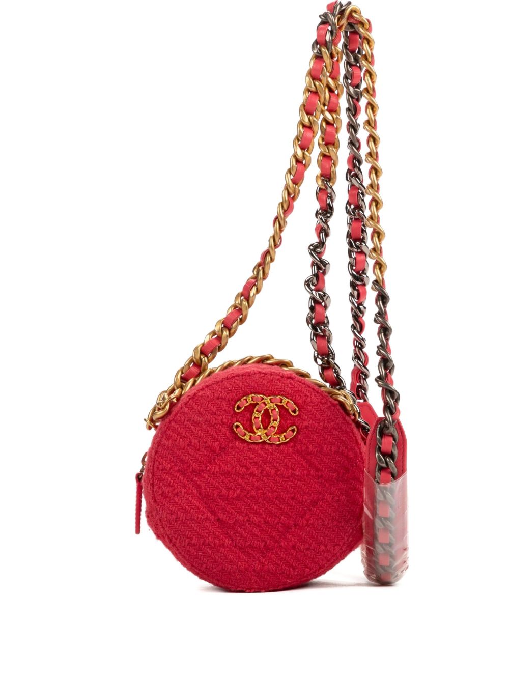 tweed shoulder bag