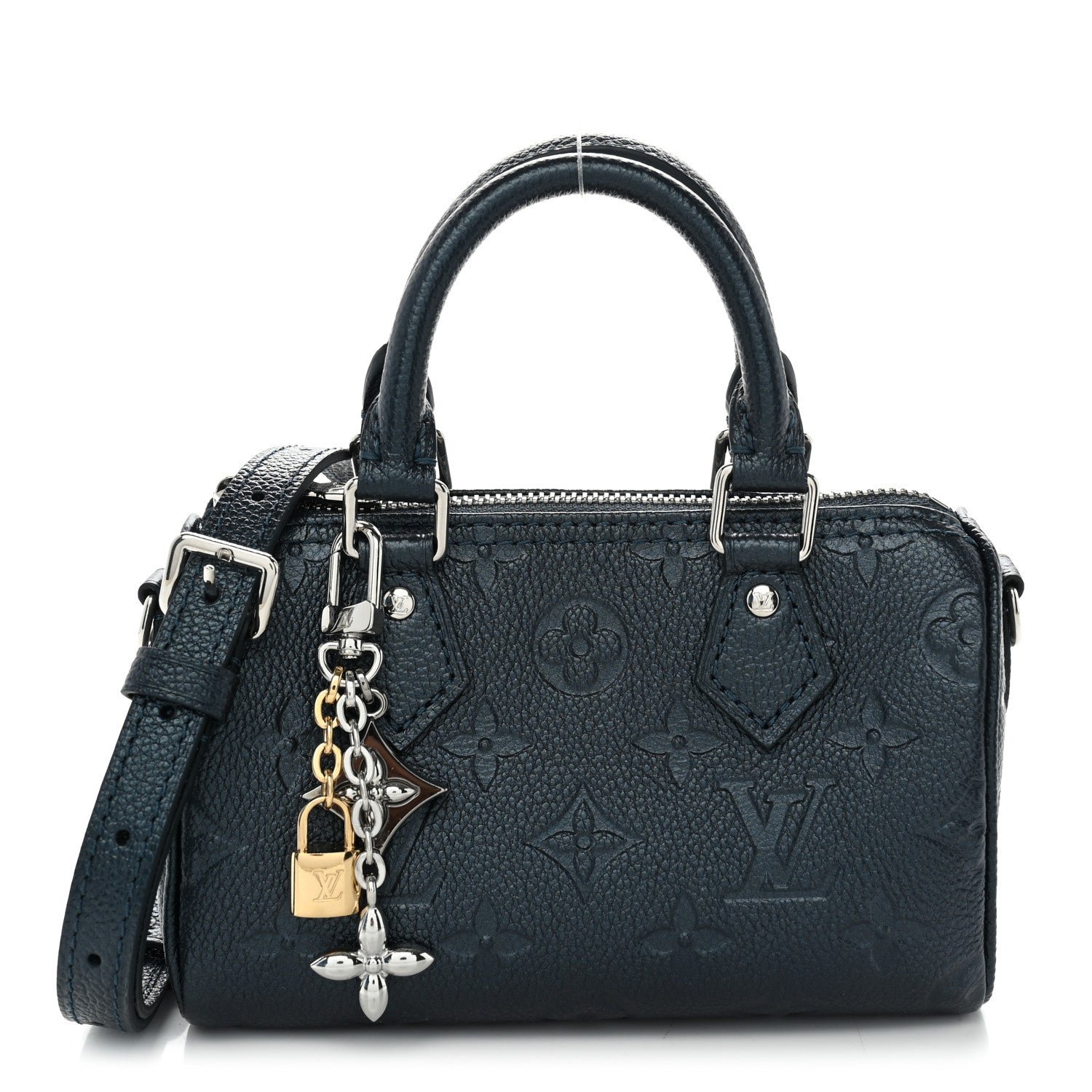 Louis Vuitton Empreinte Monogram Nano Speedy Shimmery Ink
