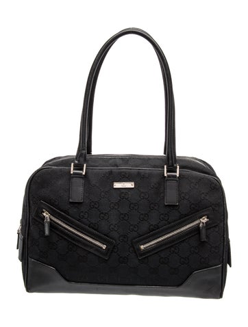 GG Canvas Boston Medium