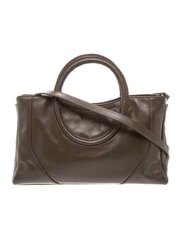 Staud Leather Top Handle Bag