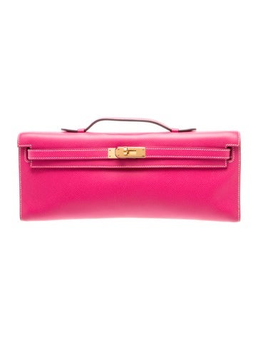 Epsom Kelly Cut Clutch