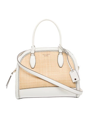Straw Top Handle Bag